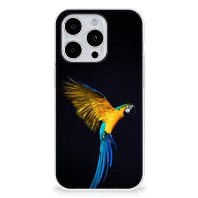 iPhone 15 Pro | TPU Hoesje | Papegaai iPhone 15 Pro | TPU Hoesje | Papegaai