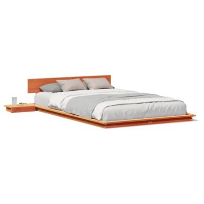 Bedframe Bruin 120 x 200 cm Hout