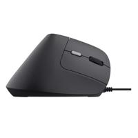 Trust Bayo II Ergonomische muis USB Zwart 6 Toetsen 800 dpi, 1200 dpi, 1600 dpi, 2400 dpi Ergonomisch, Geluidsarme toetsen, Geïntegreerd scrollwiel - thumbnail