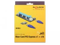 Delock 41426 Riser Card PCI Express x1 > x16 met 60cm USB-kabel - thumbnail