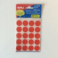 Apli mapje permanent 19mm rond rood 100x - thumbnail