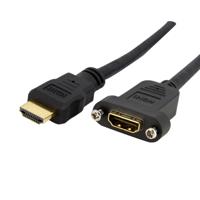 HDMI-Kabel Startech HDMIPNLFM3 Zwart - thumbnail