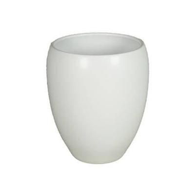 Floran Vaas - wit - glanzend - keramiek - 25 x 28 cm Floran Vaas - wit - glanzend - keramiek - 25 x 28 cm