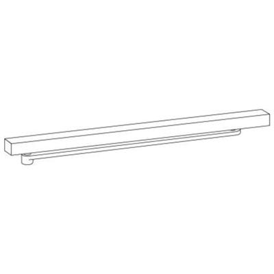 dormakaba glijarm - G-N Contur - t.b.v. deurdrangers TS 91 / 92 / 93 - zilver