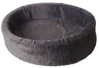 Boony Hondemand teddy grijs nr. 4/70cm - thumbnail