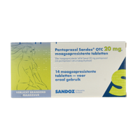 Sandoz Pantoprazol 20mg 14 Stuks - thumbnail