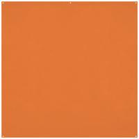 Westcott X-Drop Pro rimpelbestendig 8 'x 8' (2,44 x 2,44 m) Achtergrond voor headshots, fotoshoots, groepsportretten, video-interviews en fotocabines - draagbaar en reisvriendelijk (Tiger Orange) - thumbnail