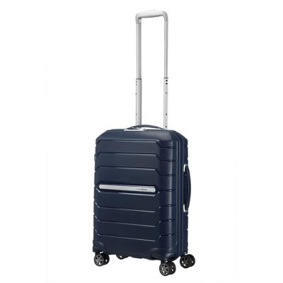 Samsonite Flux Spinner 55 Expandable navy blue Harde Koffer
