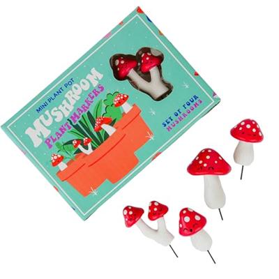 Bloempot paddenstoelen (set van 4)