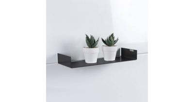 LoooX Colour Shelf inbouw Planchet 60x11,7x5 cm mat zwart