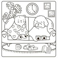 Kleurboek Cosy - gewoon schattige kleurset - thumbnail