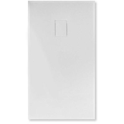 Nemo Spring Icarus douchebak 160x90x4cm zelfdragend afvoer D90 incl sifon effen structuur wit glans 122132_RD1211