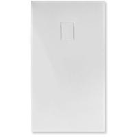 Nemo Spring Icarus douchebak 160x90x4cm zelfdragend afvoer D90 incl sifon effen structuur wit glans 122132_RD1211 - thumbnail