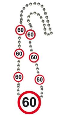 60 jaar Verkeersbord Ketting