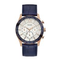 Guess TYCOON Goud Blauw 45mm quartz | W1262G4 - thumbnail