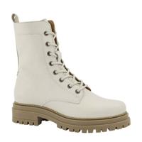 Oxmox leren veterboots off white - thumbnail
