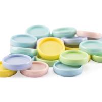 Vaessen Creative • bind easy binding discs 24mm regenboog pastels 24st. - thumbnail