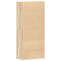 Schoenkast Sonoma Eiken 80x39x180 cm Geengineerd Hout - thumbnail