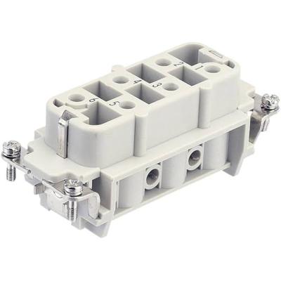 HARTING 09310062701 Businzetstuk Han® HsB 6 + PE Schroeven 1 stuk(s)