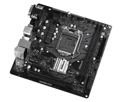 H410M-HVS - Moederbord - Micro ATX - LGA1200 Socket - H410 – Realtek ALC887 - Intel Gigabit LAN – USB 3.2 Gen1 - HDMI, D-Sub