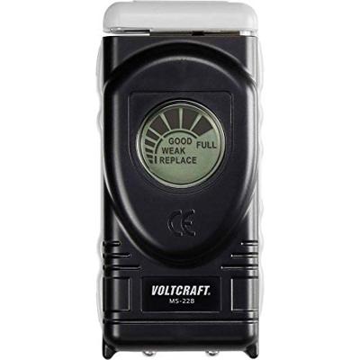 VOLTCRAFT Batterijtester MS228 Meetbereik (batterijtester) 1.5 V, 1.55 V, 9 V Batterij MS228 VOLTCRAFT Batterijtester MS228 Meetbereik (batterijtester) 1.5 V, 1.55 V, 9 V Batterij MS228