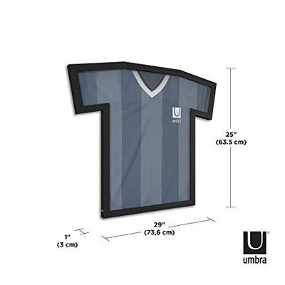 Umbra T-Frame schilderij lijst/frame voor sport shirts - 62x72x3cm - zwart 1013430-040 - thumbnail