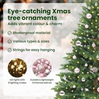 Kunstkerstboom met 150 LED met standaard Groen 150 cm PE en PVC - thumbnail