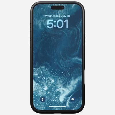 Nomad Modern Nomad lederen hoesje iPhone 16 Pro Max - Black