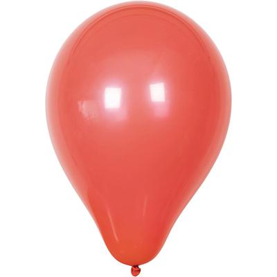 Creativ Company Ballonnen, rond, d 23 cm, rood, 10 stuk/ 1 doos