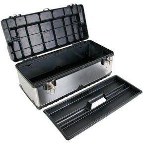 Gereedschapskist roestvrij staal 590 x 280 x 255 mm Velleman - Velleman