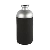 Countryfield fles madelon s zwart/zilverkleurig 25 cm | 12 stuks - thumbnail