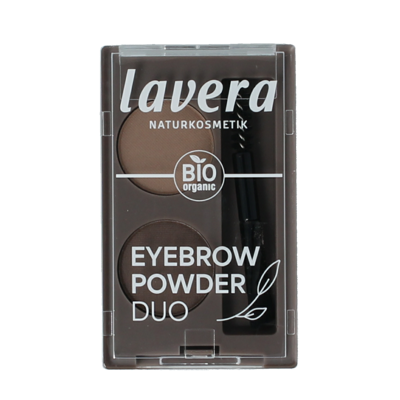 Eyebrow powder duo bio 1 Stuks