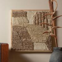 WOOOD Wanddecoratie 'Speck' 60x60cm, kleur Multicolor - thumbnail