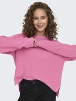 Only Onlluna Ls O-neck Pullover Knt Nca Trui Sachet Pink - thumbnail