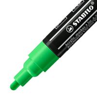 Acrylmarker stabilo free acrylic t300 bladgroen | 5 stuks - thumbnail