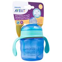 Philips Avent Lekvrije Beker Blauw 200ml - thumbnail