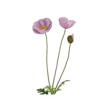 Klaprozen Kunsttak 76cm Paars - thumbnail