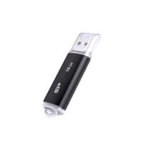 Silicon Power U02 Ultima USB Pendrive 16GB USB 2.0 Black - thumbnail