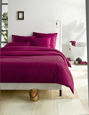 De Witte Lietaer De Witte Lietear dekbedovertrek Olivia Beet Red 140x200/220