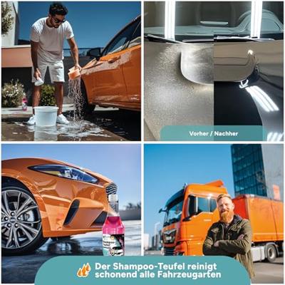 TUGA CHEMIE autoshampoo "shampoo devil". shampoo devil 1 l tuga