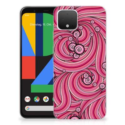 Google Pixel 4 | Hoesje maken | Swirl Pink Google Pixel 4 | Hoesje maken | Swirl Pink