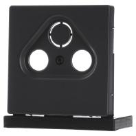 Merten MEG4123-6034 Afdekking System Design Antraciet 1 stuk(s)