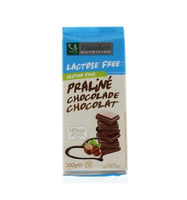 Damhert Lactose Free Chocoladetablet praline glutenvrij Damhert Lactose Free Chocoladetablet praline glutenvrij