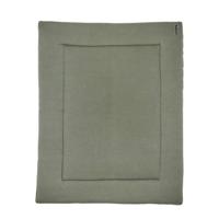 Meyco Knit Basic boxkleed 77x97 cm forrest green - thumbnail