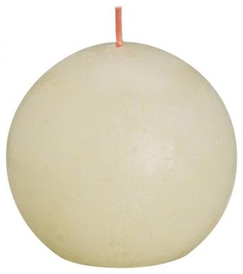 Bolsius Rustiek bolkaars shine 76 soft pearl 1 Stuks Bolsius Rustiek bolkaars shine 76 soft pearl 1 Stuks