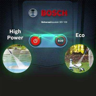 Bosch Groen Accu Hogedrukreiniger UniversalAquatak 36V-100 | Zonder accu en lader - 06008C7000