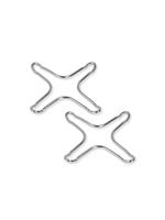 Metaltex Gasbrandverkleiner 12.5 cm 2 Stuks RVS - thumbnail