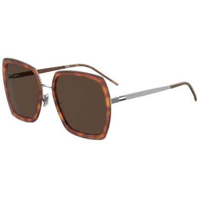 Hugo Boss zonnebril dames cat. 2 bruin/zilver (1204/S)