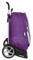 Schoolrugzak met Wielen Real Valladolid C.F. Paars 32 x 44 x 16 cm - thumbnail