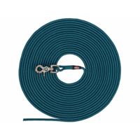 Trixie hondenriem sleeplijn rond zonder handlus petrol blauw - thumbnail